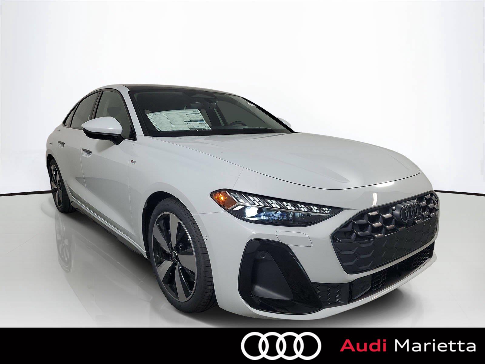 Glacier White Metallic 2026 Audi A5 Sedan All-Wheel Drive Automatic