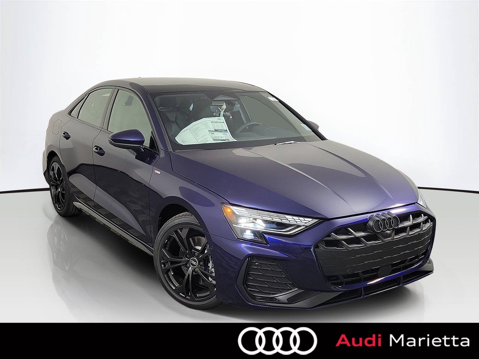 Navarra Blue Metallic 2026 Audi A3 Sedan All-Wheel Drive Automatic