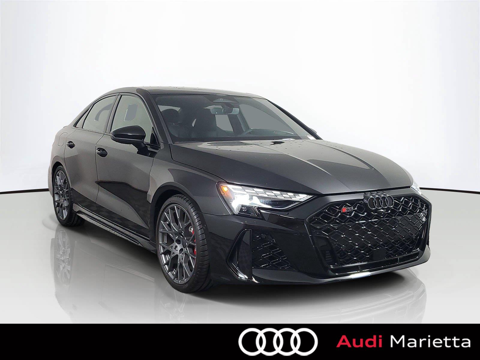 Mythos Black Metallic 2026 Audi RS 3 Sedan All-Wheel Drive Automatic