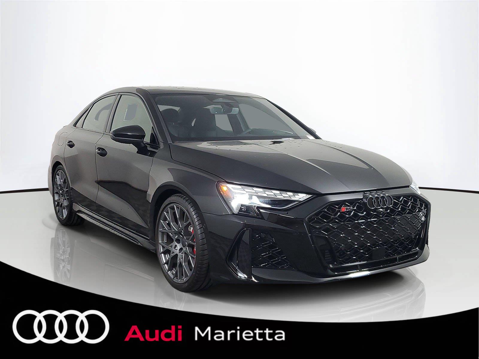 Mythos Black Metallic 2026 Audi RS 3 Sedan All-Wheel Drive Automatic