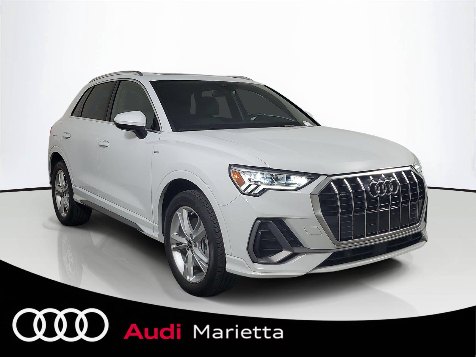 Glacier White Metallic 2023 Audi Q3 SUV / Crossover All-Wheel Drive Automatic