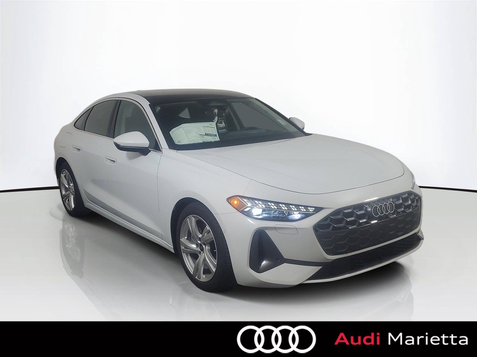 Glacier White Metallic 2026 Audi A5 Sedan All-Wheel Drive Automatic