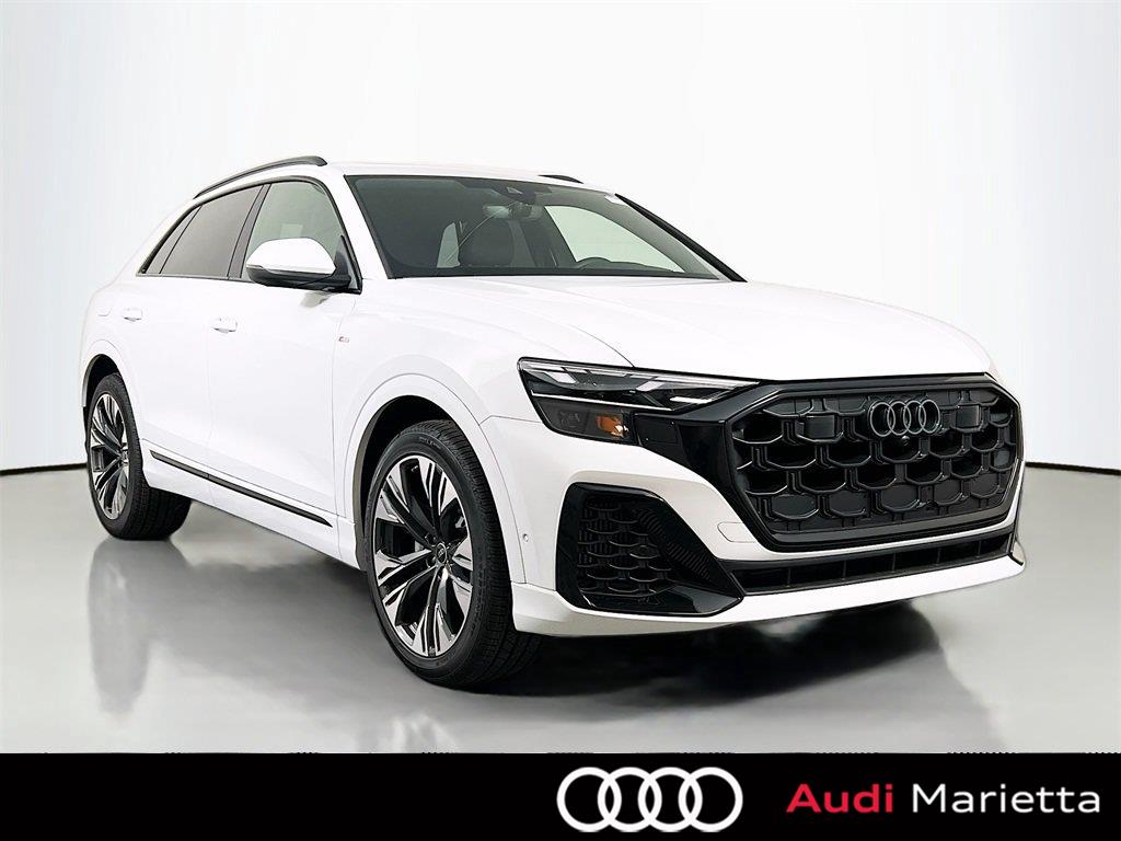 Glacier White Metallic 2026 Audi Q8 SUV / Crossover All-Wheel Drive Automatic