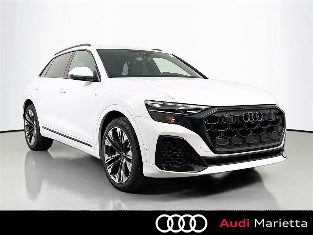 Glacier White Metallic 2026 Audi Q8 SUV / Crossover All-Wheel Drive Automatic
