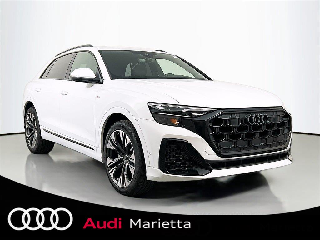 Glacier White Metallic 2026 Audi Q8 SUV / Crossover All-Wheel Drive Automatic