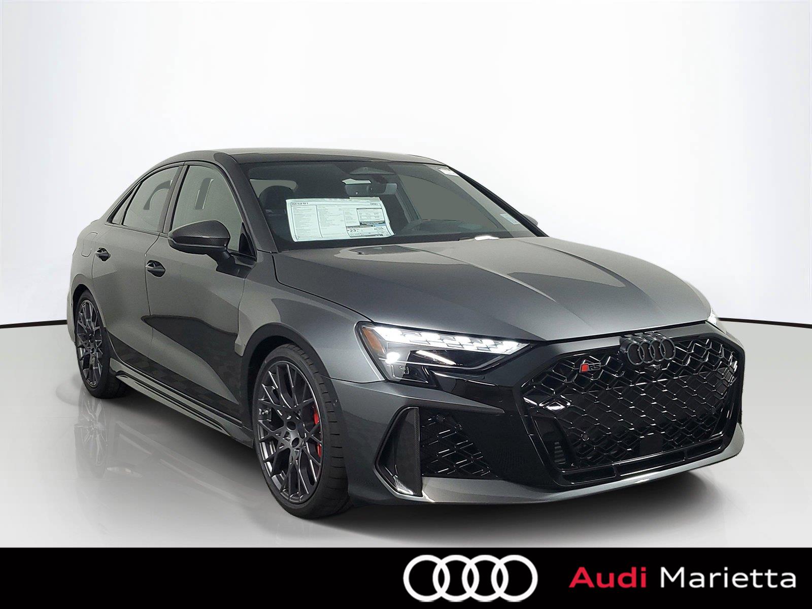 daytona gray pearl effect 2026 Audi RS 3 Sedan All-Wheel Drive Automatic