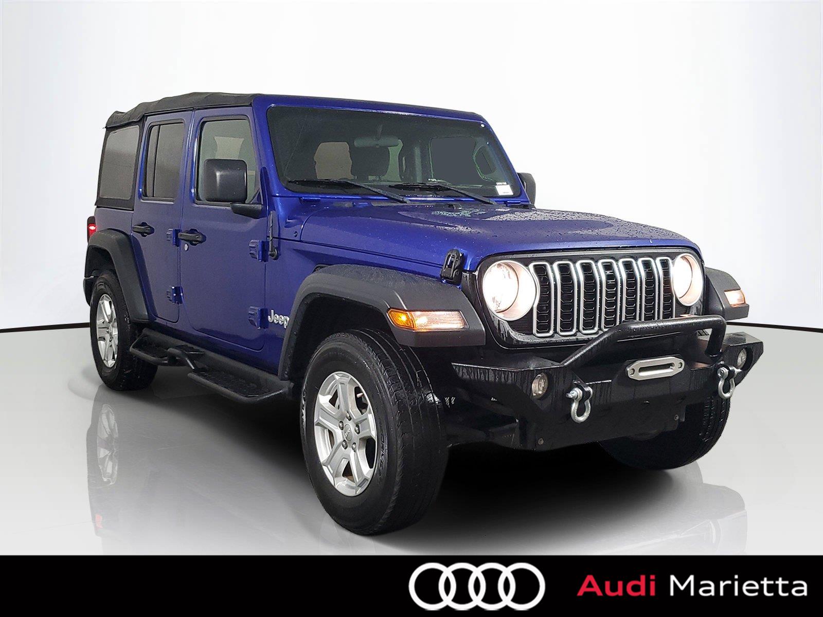 Ocean Blue Metallic Clearcoat 2020 Jeep Wrangler SUV / Crossover Four-Wheel Drive 8-Speed Automatic