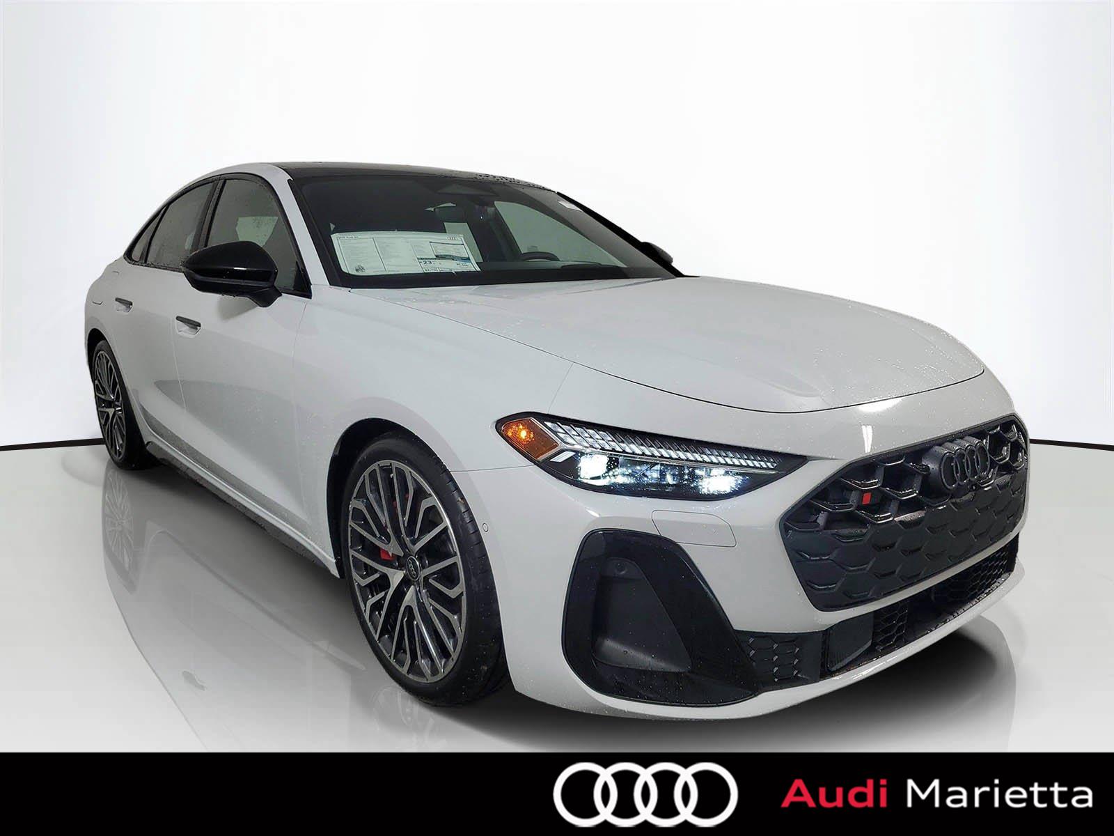 Glacier White Metallic 2026 Audi S5 Sedan All-Wheel Drive Automatic