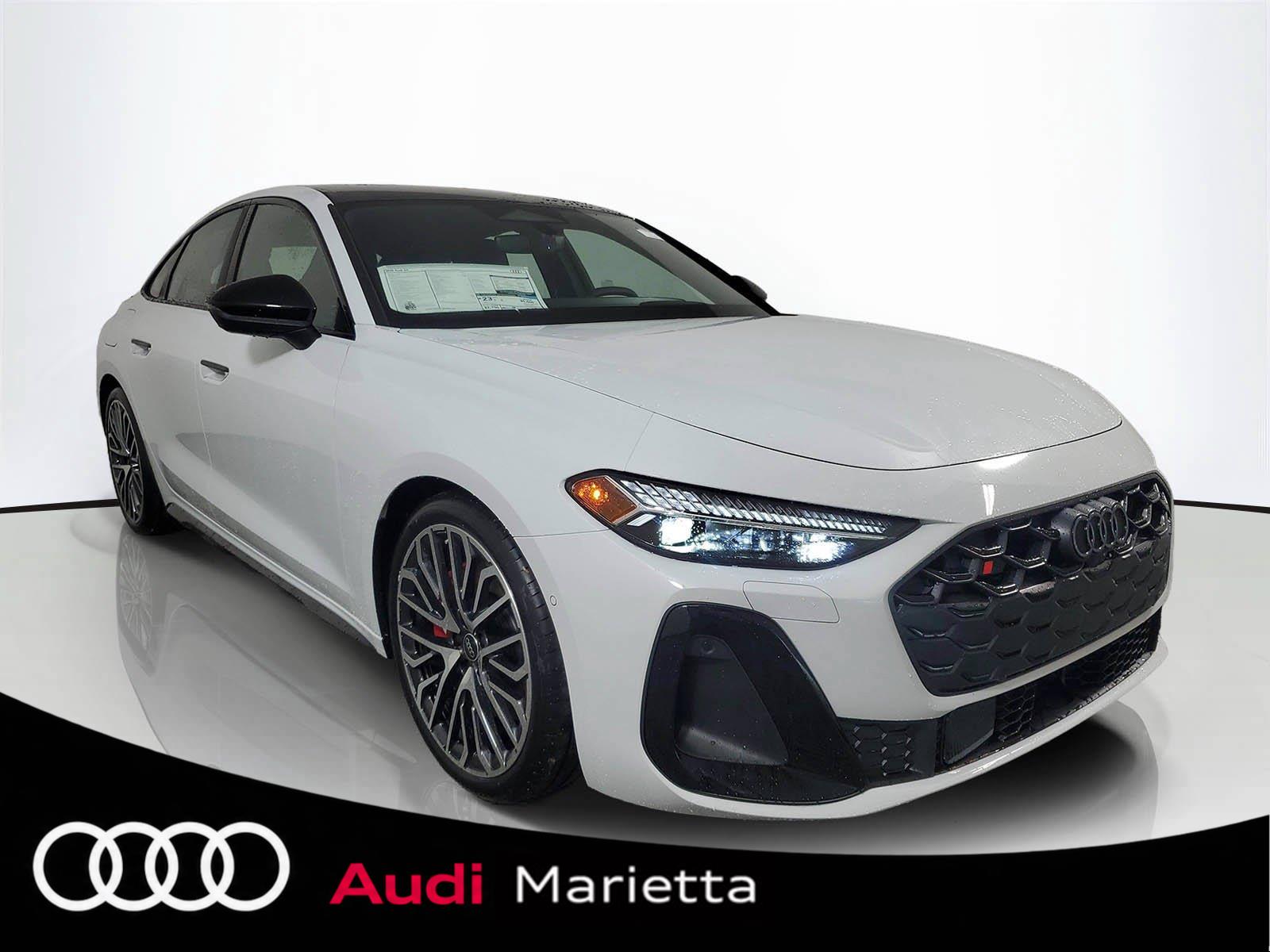 Glacier White Metallic 2026 Audi S5 Sedan All-Wheel Drive Automatic
