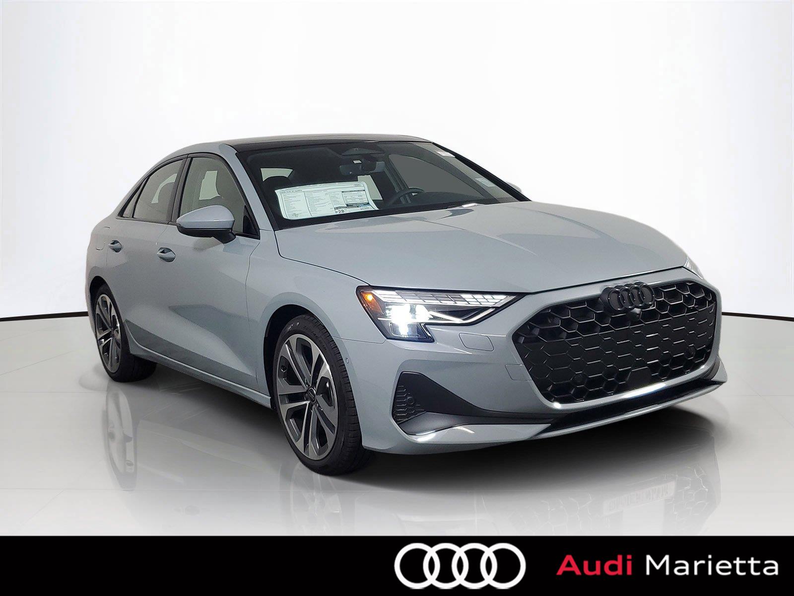 Gray 2026 Audi A3 Sedan All-Wheel Drive Automatic