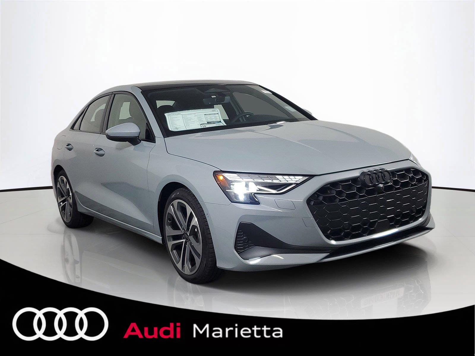 Gray 2026 Audi A3 Sedan All-Wheel Drive Automatic
