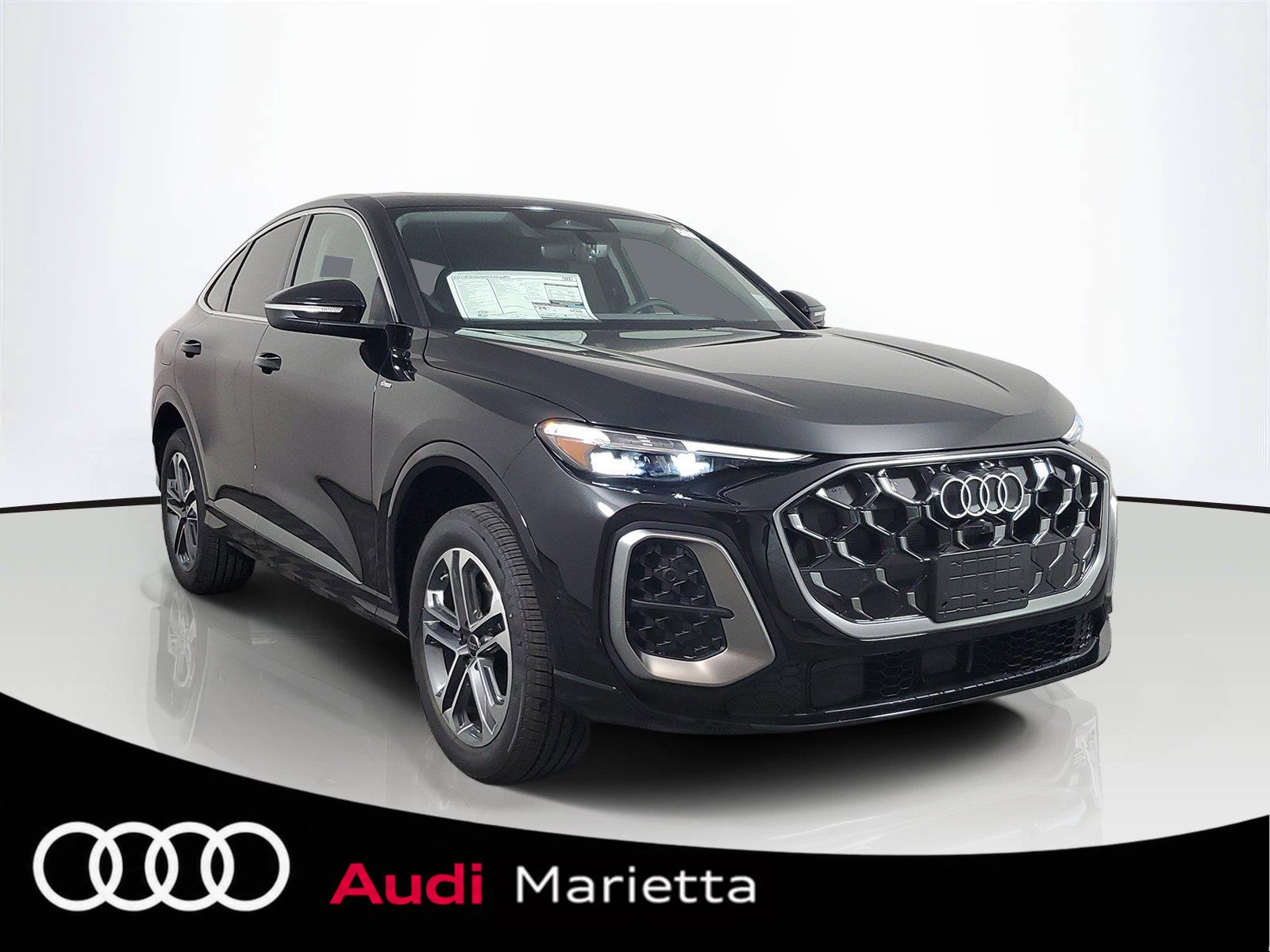 Mythos Black Metallic 2026 Audi Q5 Sportback Sedan All-Wheel Drive Automatic