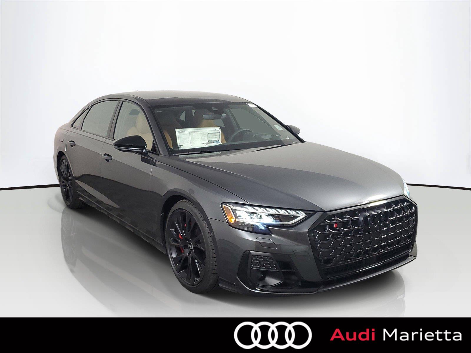 Daytona Gray Pearl Effect 2026 Audi S8 Sedan All-Wheel Drive Automatic