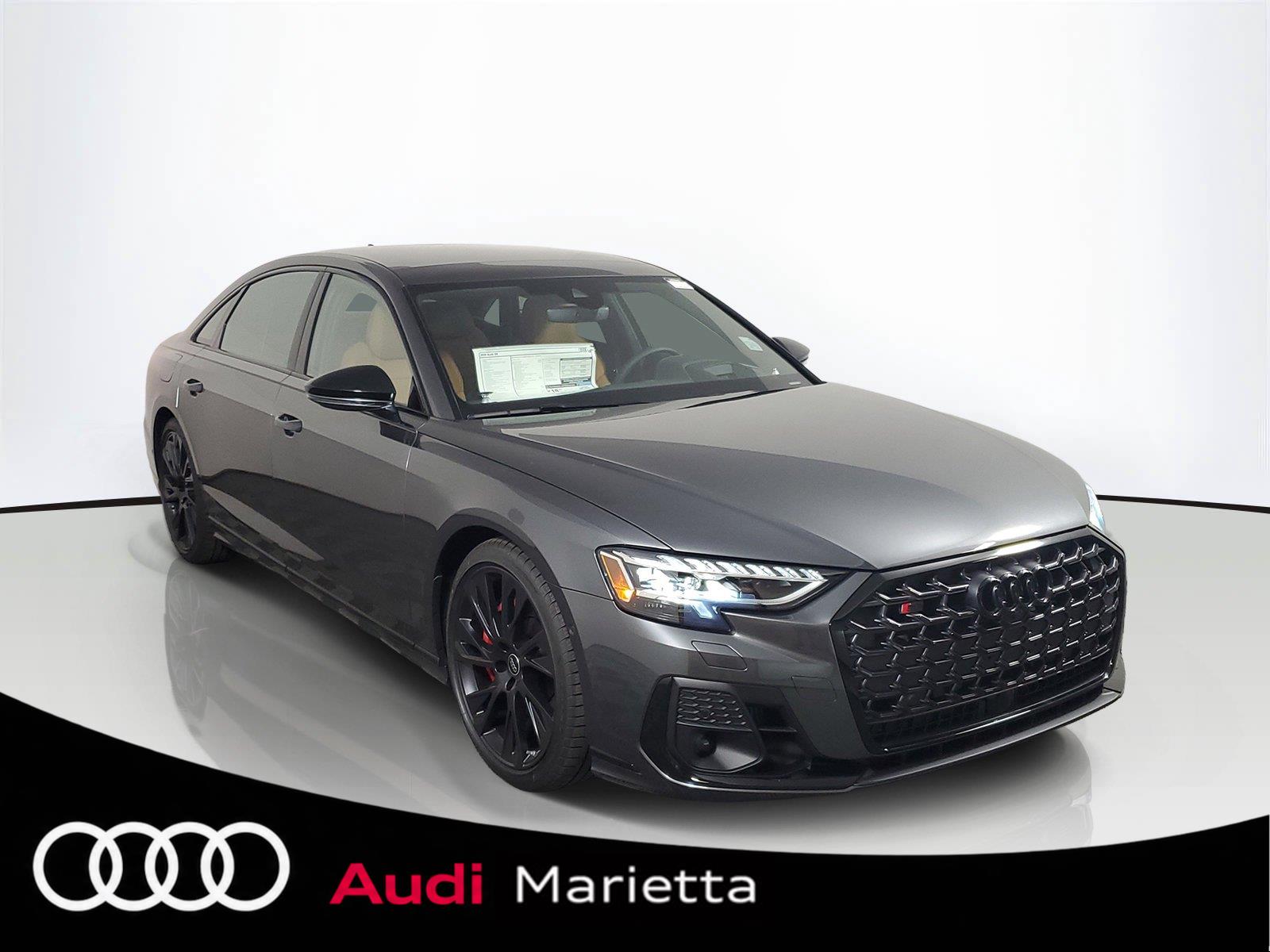 Daytona Gray Pearl Effect 2026 Audi S8 Sedan All-Wheel Drive Automatic