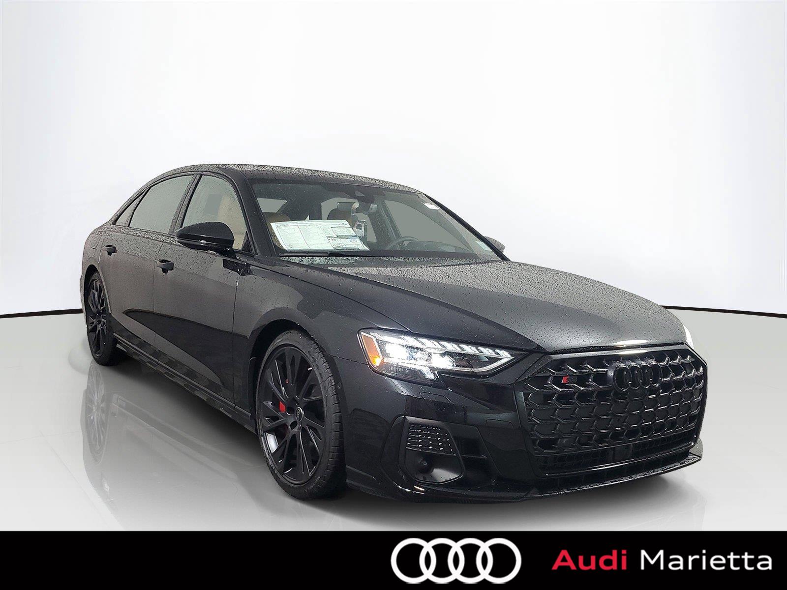 Mythos Black Metallic 2026 Audi S8 Sedan All-Wheel Drive Automatic