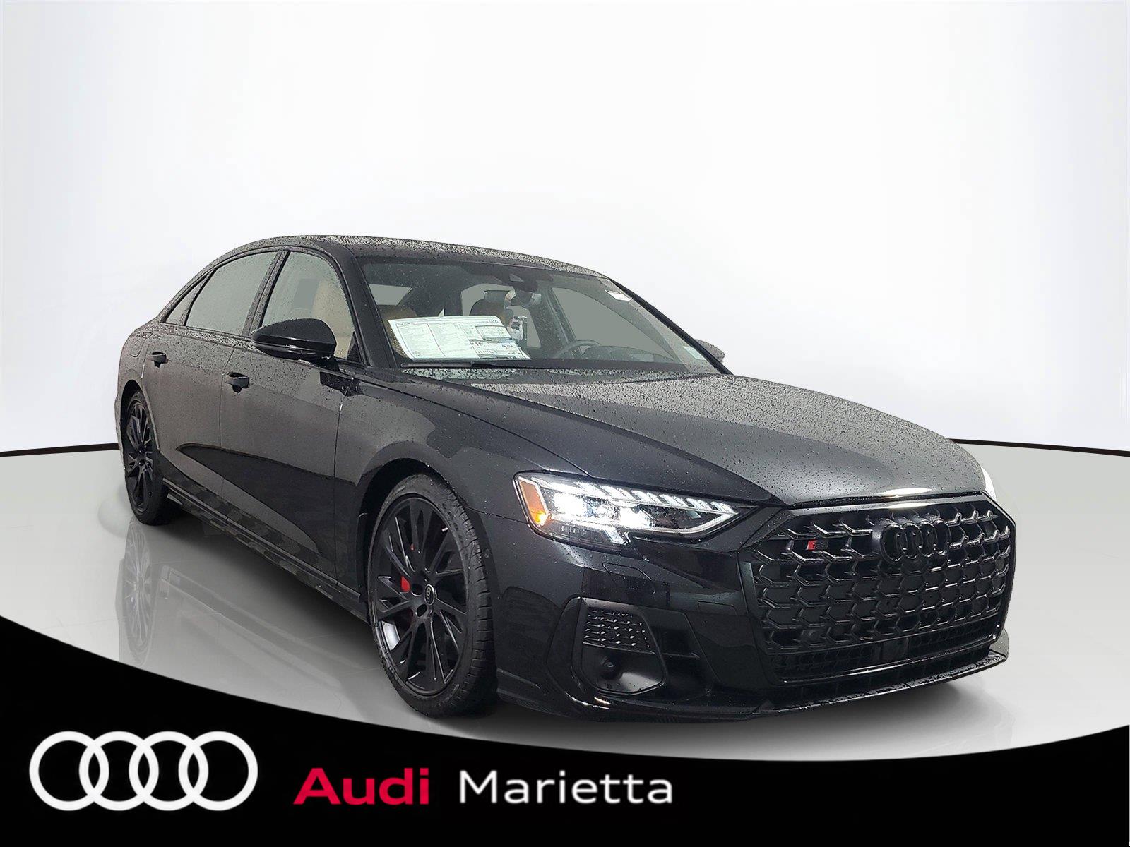 Mythos Black Metallic 2026 Audi S8 Sedan All-Wheel Drive Automatic