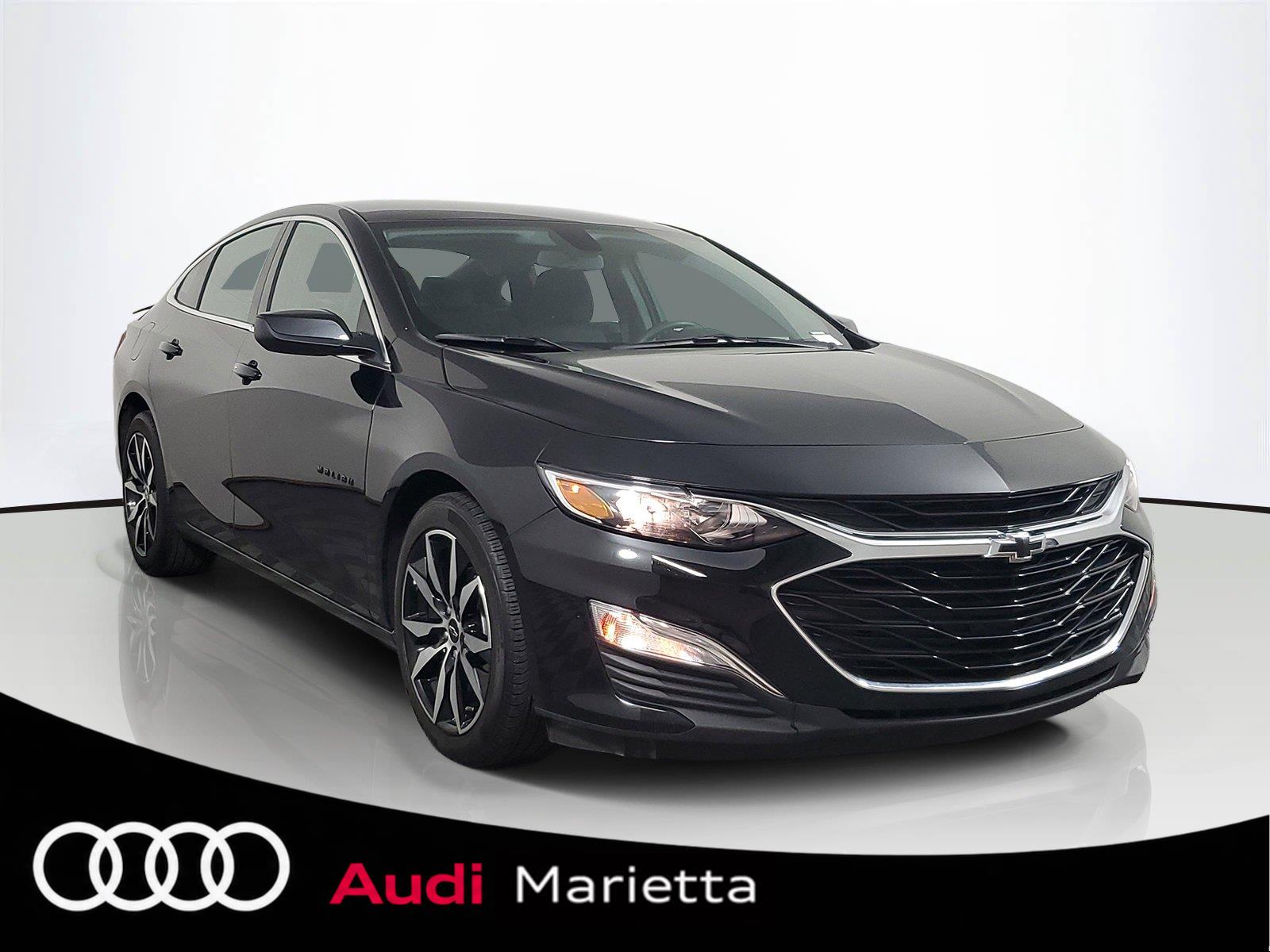 Mosaic Black Metallic 2022 Chevrolet Malibu Sedan Front-Wheel Drive Continuously Variable Transmission