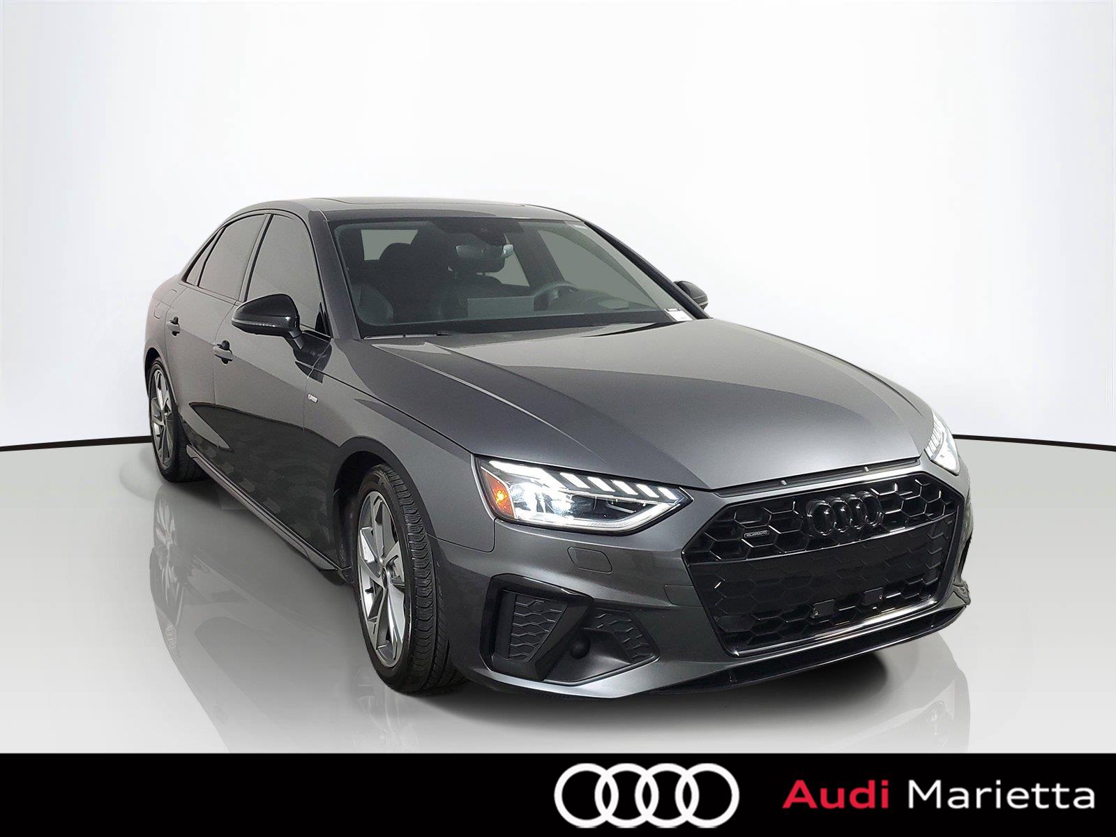 Daytona Gray Pearl Effect 2023 Audi A4 Sedan All-Wheel Drive Automatic