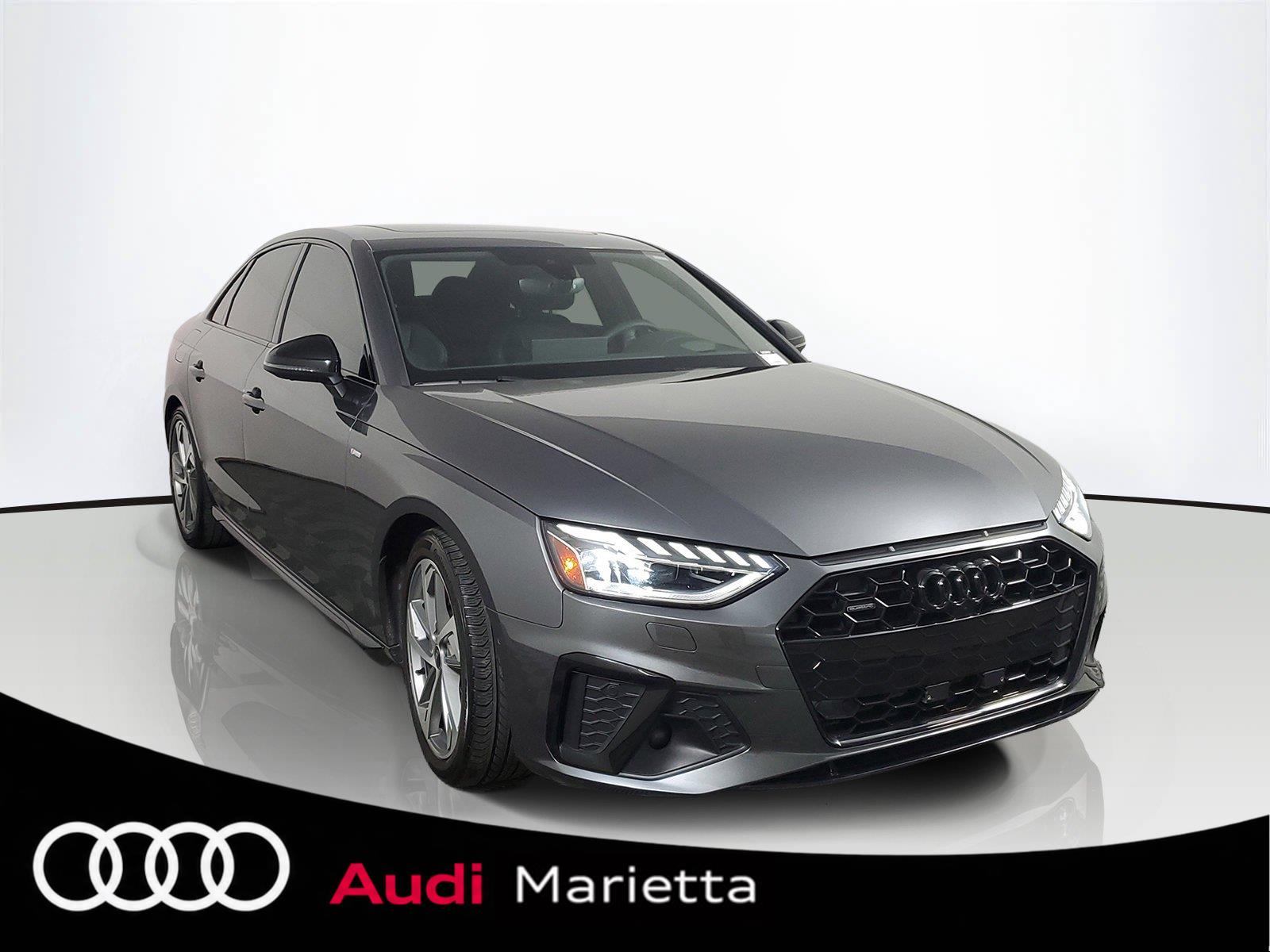 Daytona Gray Pearl Effect 2023 Audi A4 Sedan All-Wheel Drive Automatic