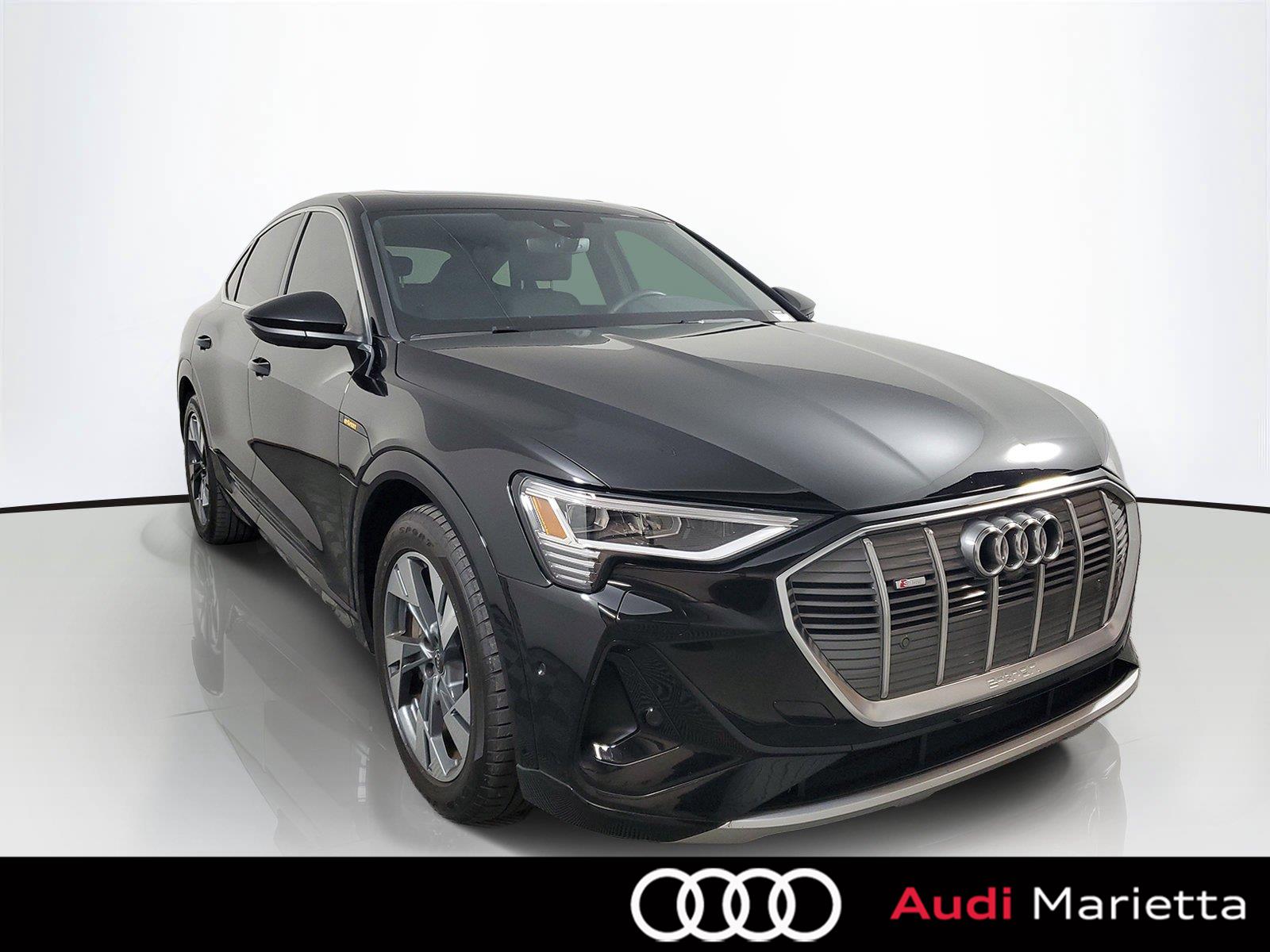 Brilliant Black 2023 Audi e-tron Sedan All-Wheel Drive Automatic