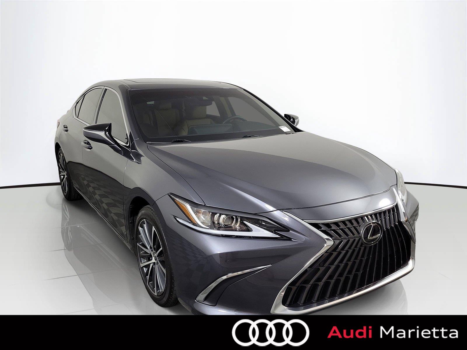 Cloudburst Gray 2025 Lexus ES Hybrid Sedan Front-Wheel Drive Continuously Variable Transmission