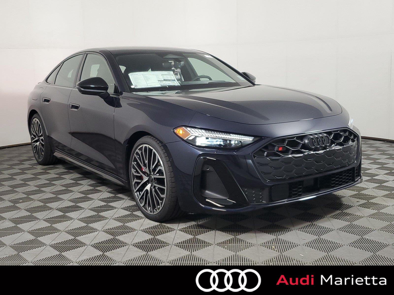 Firmament Blue Metallic 2026 Audi S5 Sedan All-Wheel Drive Automatic