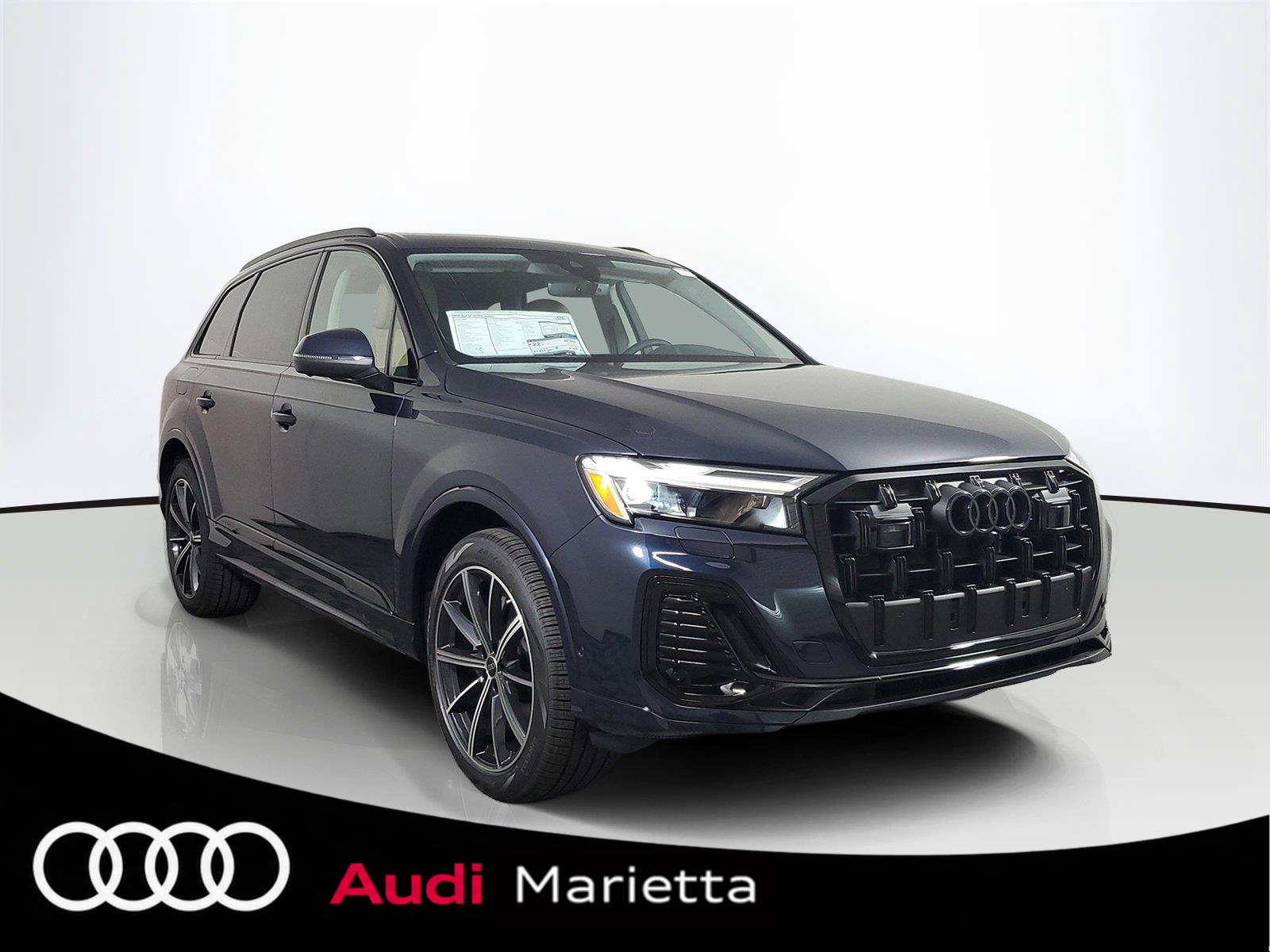 Waitomo Blue Metallic 2026 Audi Q7 SUV / Crossover All-Wheel Drive Automatic