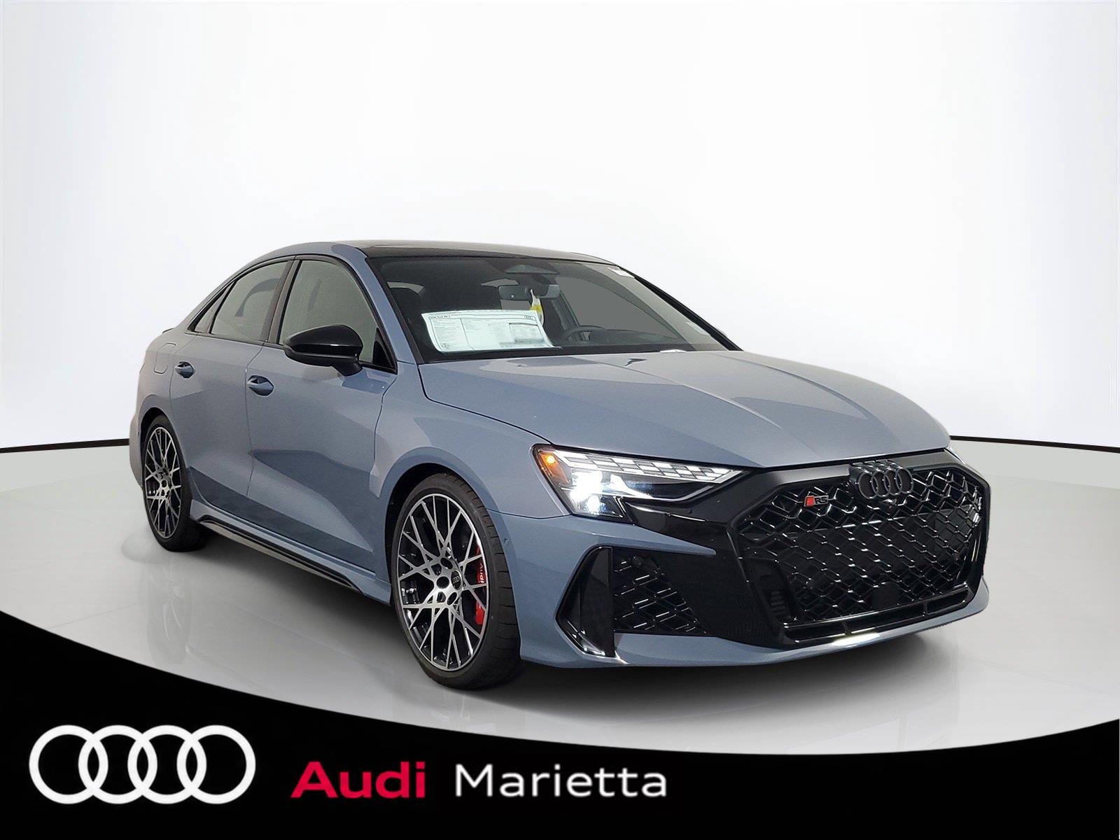 Kemora Gray Metallic 2026 Audi RS 3 Sedan All-Wheel Drive Automatic