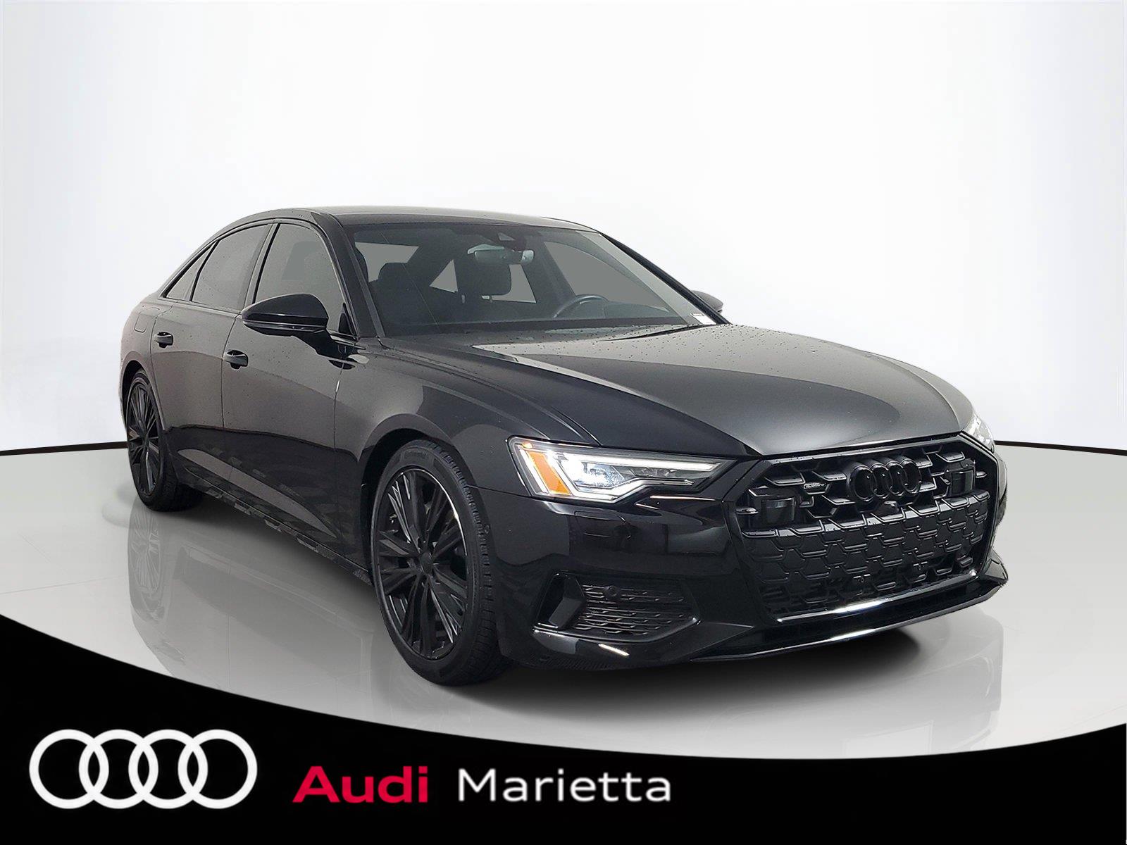 Mythos Black Metallic 2024 Audi A6 Sedan All-Wheel Drive Automatic