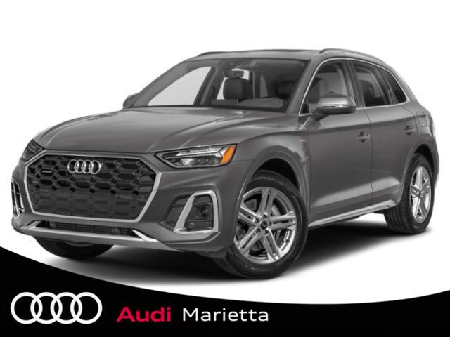 Glacier White Metallic 2023 Audi Q5 Hybrid Plug-in SUV / Crossover All-Wheel Drive Automatic