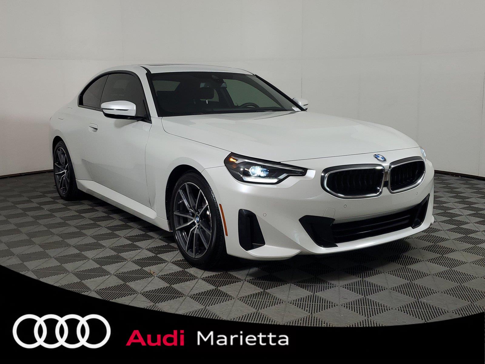Mineral White Metallic 2024 BMW 2 Series Coupe Rear-Wheel Drive Automatic