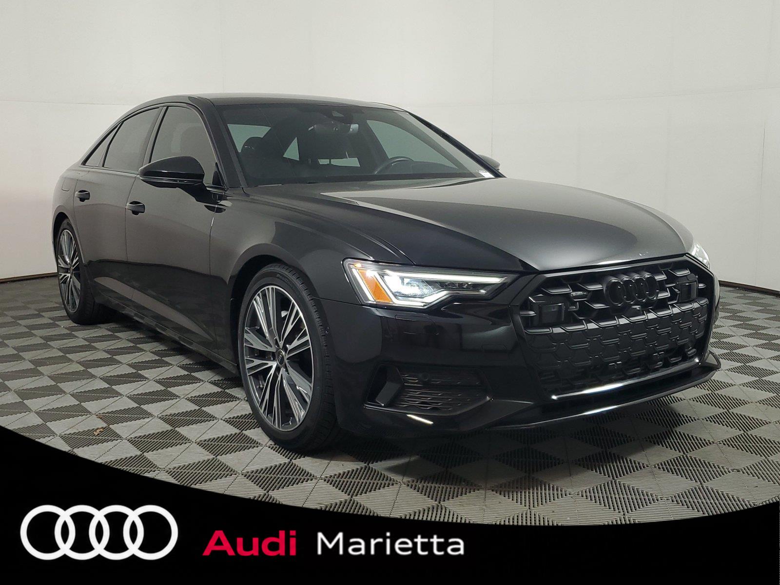Mythos Black Metallic 2024 Audi A6 Sedan All-Wheel Drive Automatic
