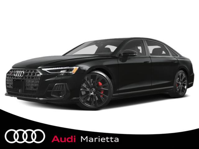 Sebring Black Crystal Effect 2027 Audi S8 Sedan All-Wheel Drive Automatic