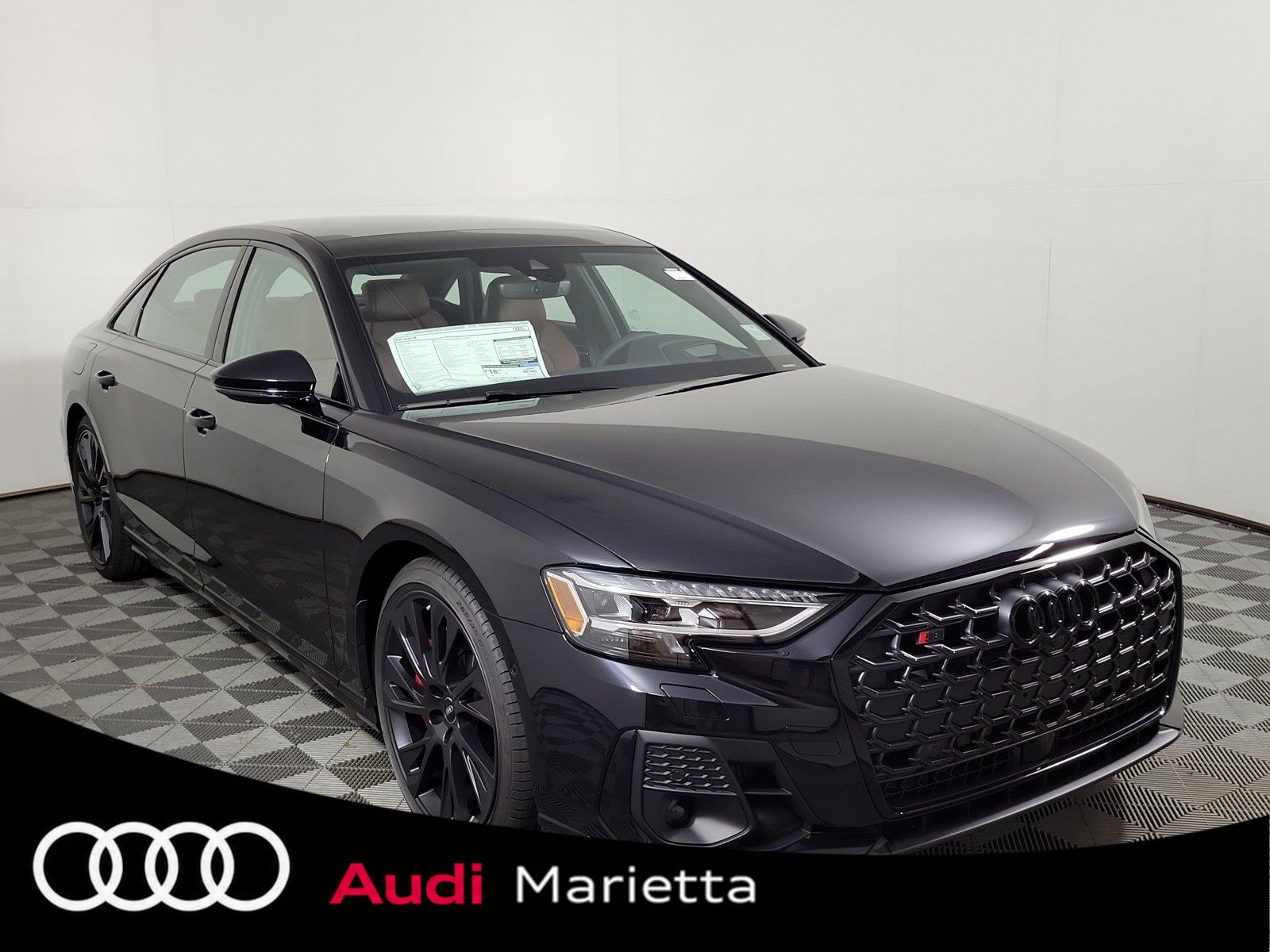 Sebring Black Crystal Effect 2027 Audi S8 Sedan All-Wheel Drive Automatic