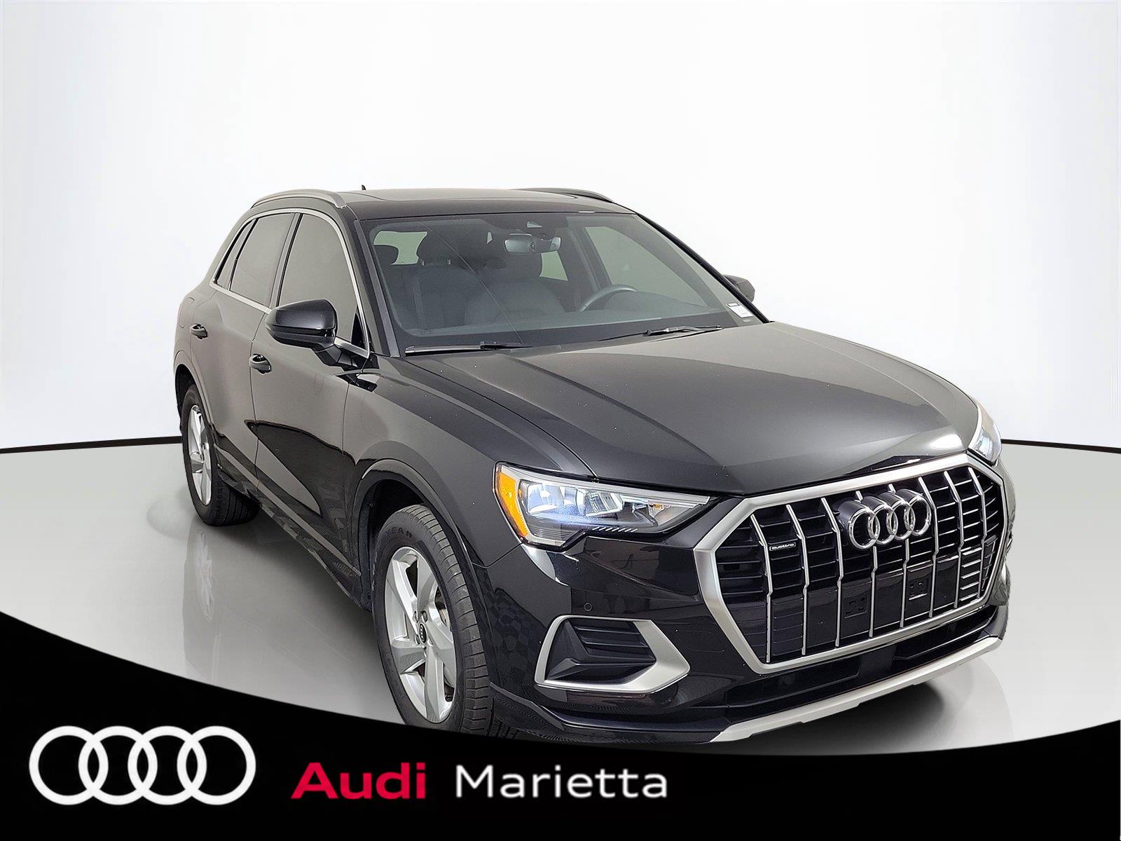 Mythos Black Metallic 2021 Audi Q3 SUV / Crossover All-Wheel Drive Automatic