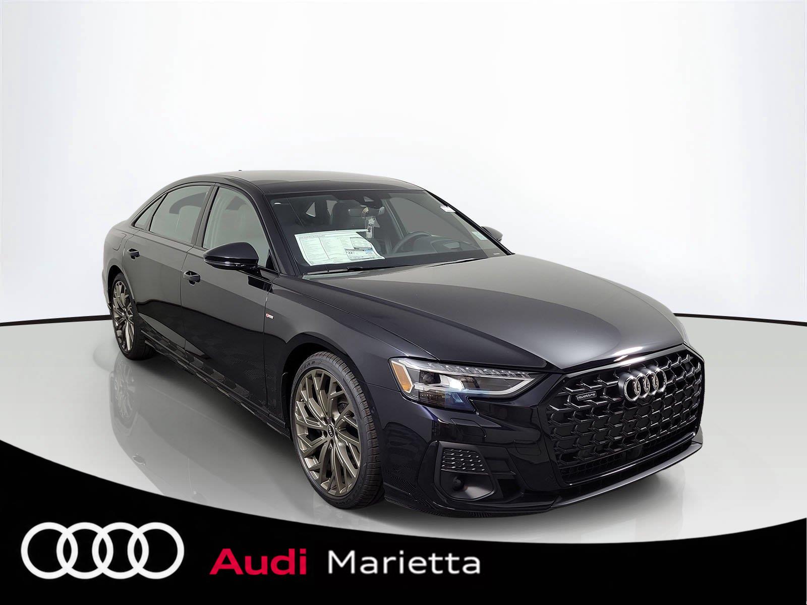 Sebring Black Crystal Effect 2027 Audi A8 Sedan All-Wheel Drive Automatic