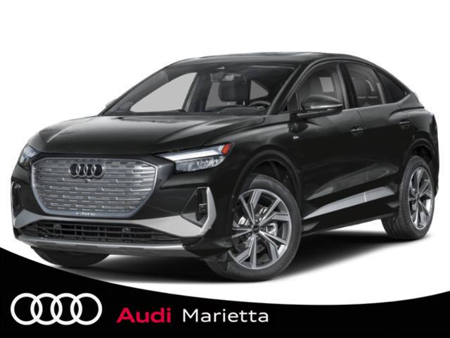 Mythos Black Metallic 2023 Audi Q4 e-tron Sportback Sedan All-Wheel Drive Automatic