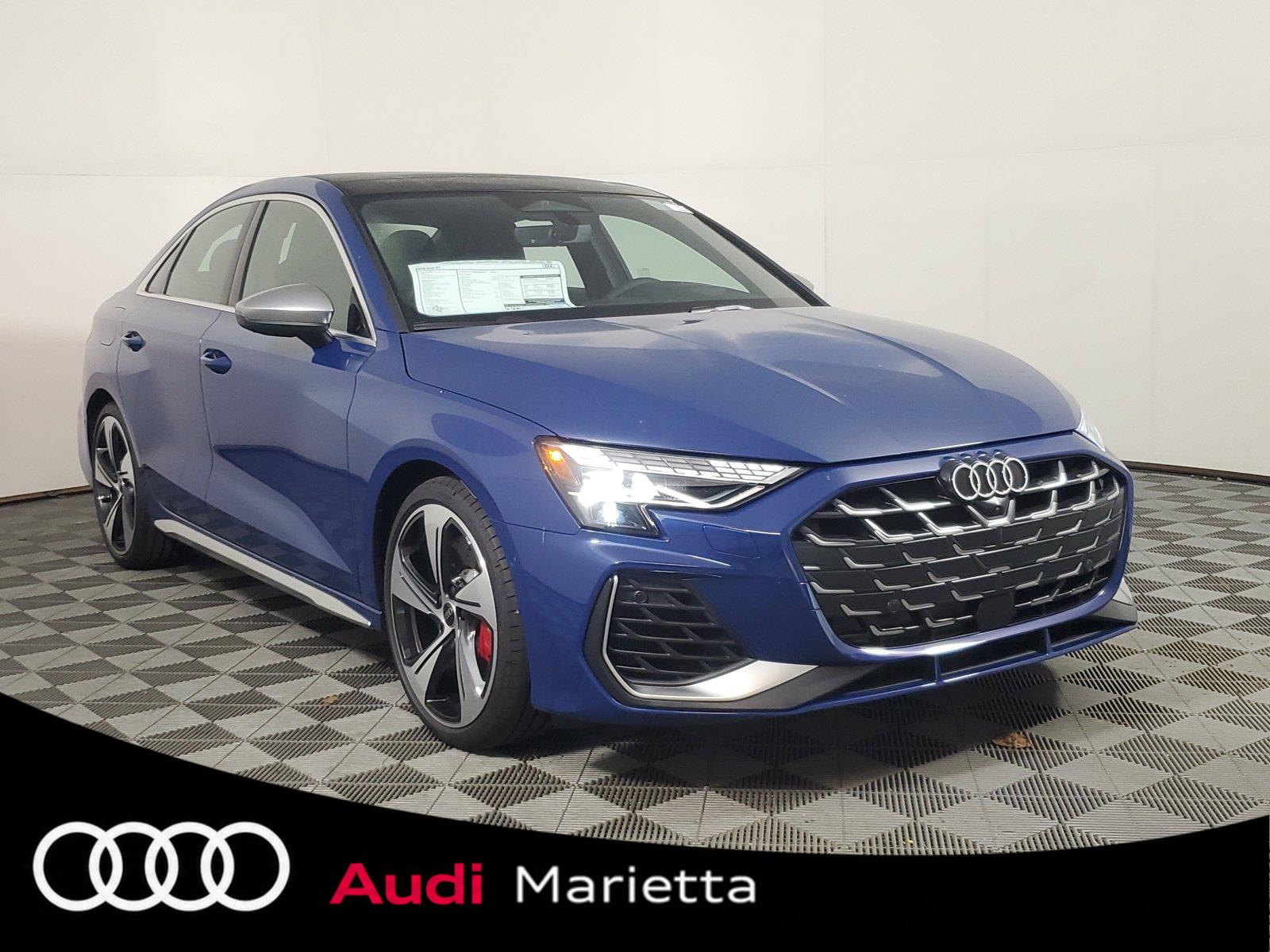 Ascari Blue Metallic 2026 Audi S3 Sedan All-Wheel Drive Automatic
