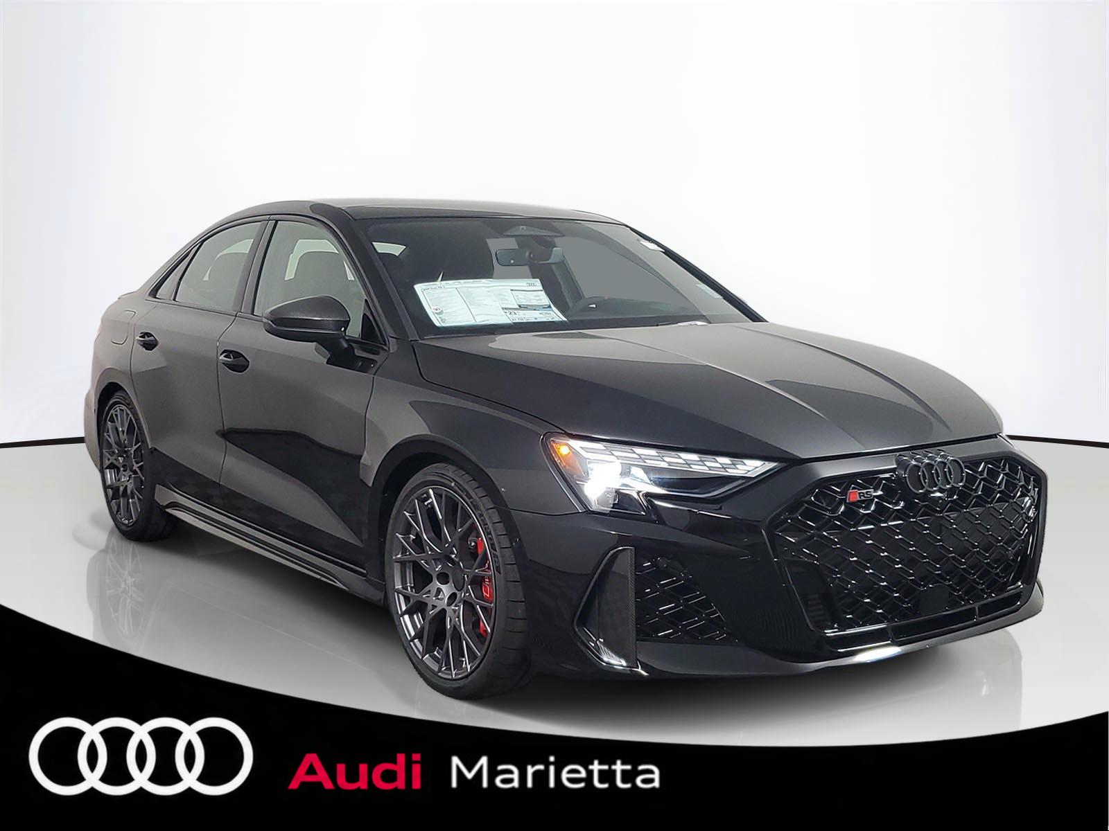 Mythos Black Metallic 2026 Audi RS 3 Sedan All-Wheel Drive Automatic