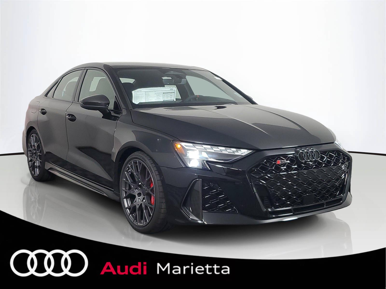 Mythos Black Metallic 2026 Audi RS 3 Sedan All-Wheel Drive Automatic