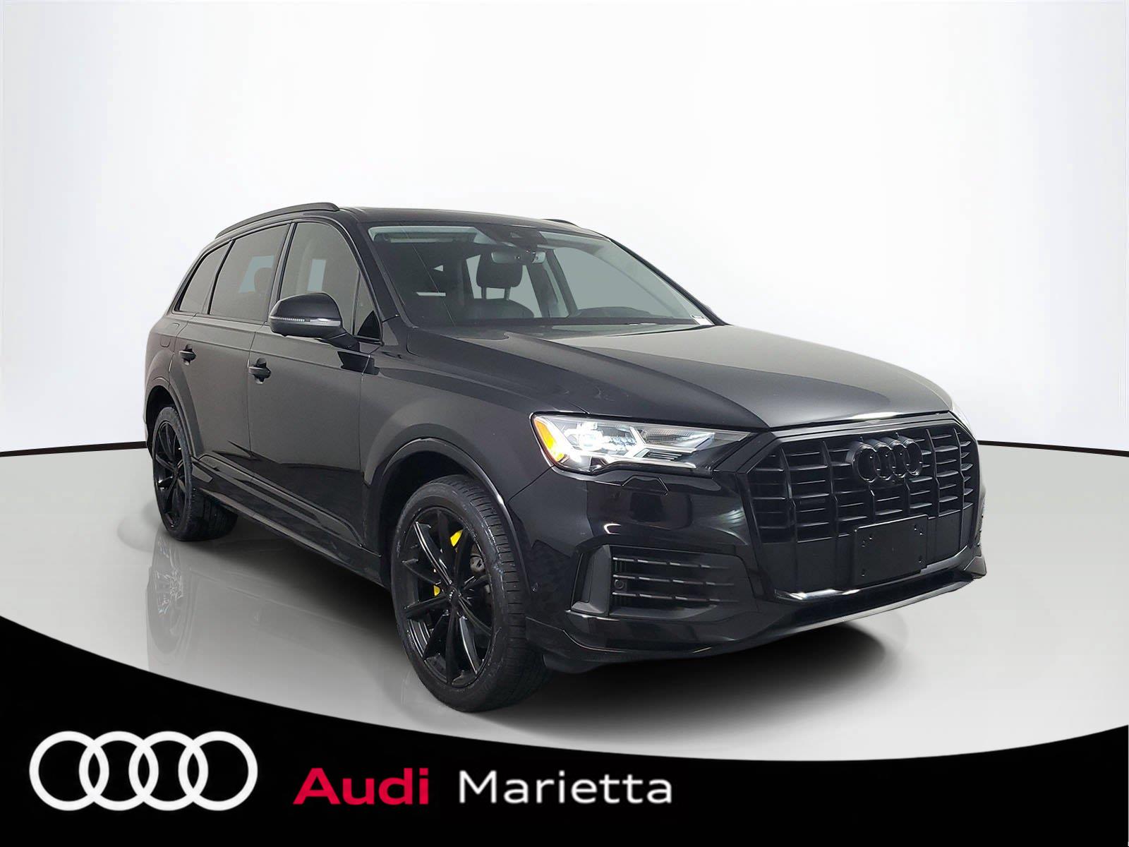 Orca Black Metallic 2021 Audi Q7 SUV / Crossover All-Wheel Drive Automatic