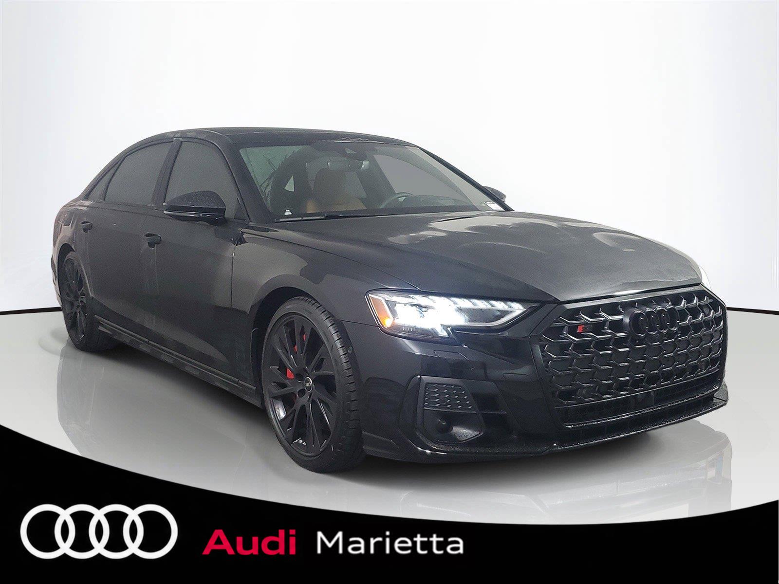 Mythos Black Metallic 2026 Audi S8 Sedan All-Wheel Drive Automatic