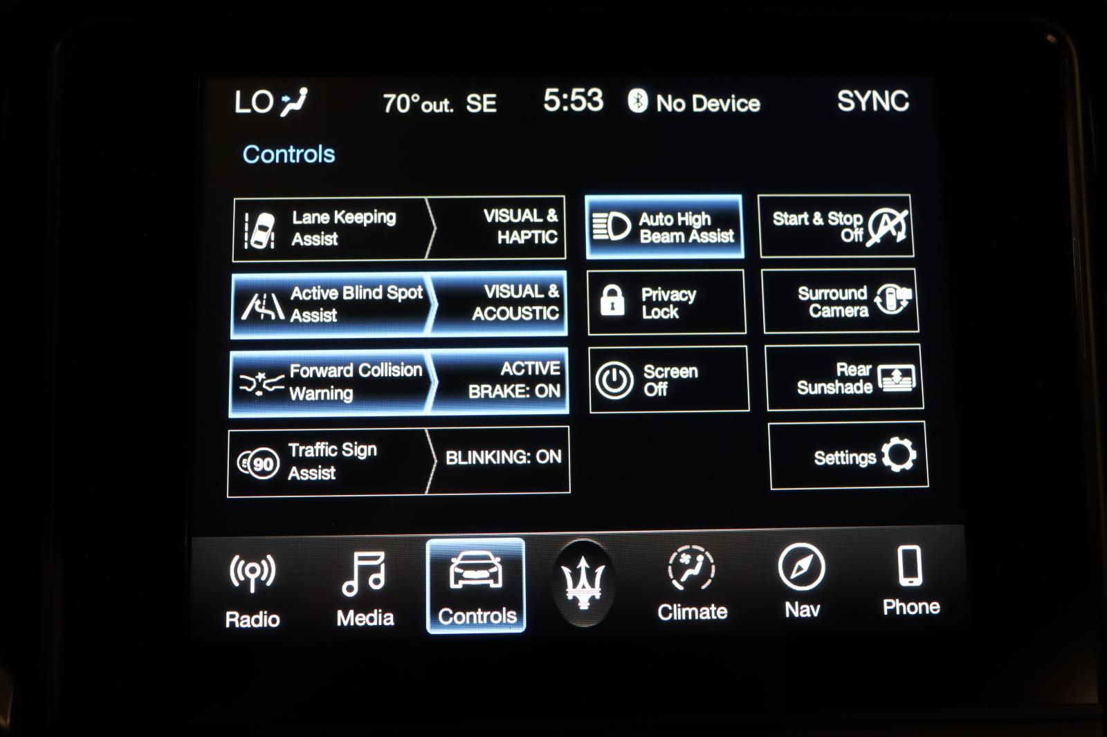 OC Auto Matrix