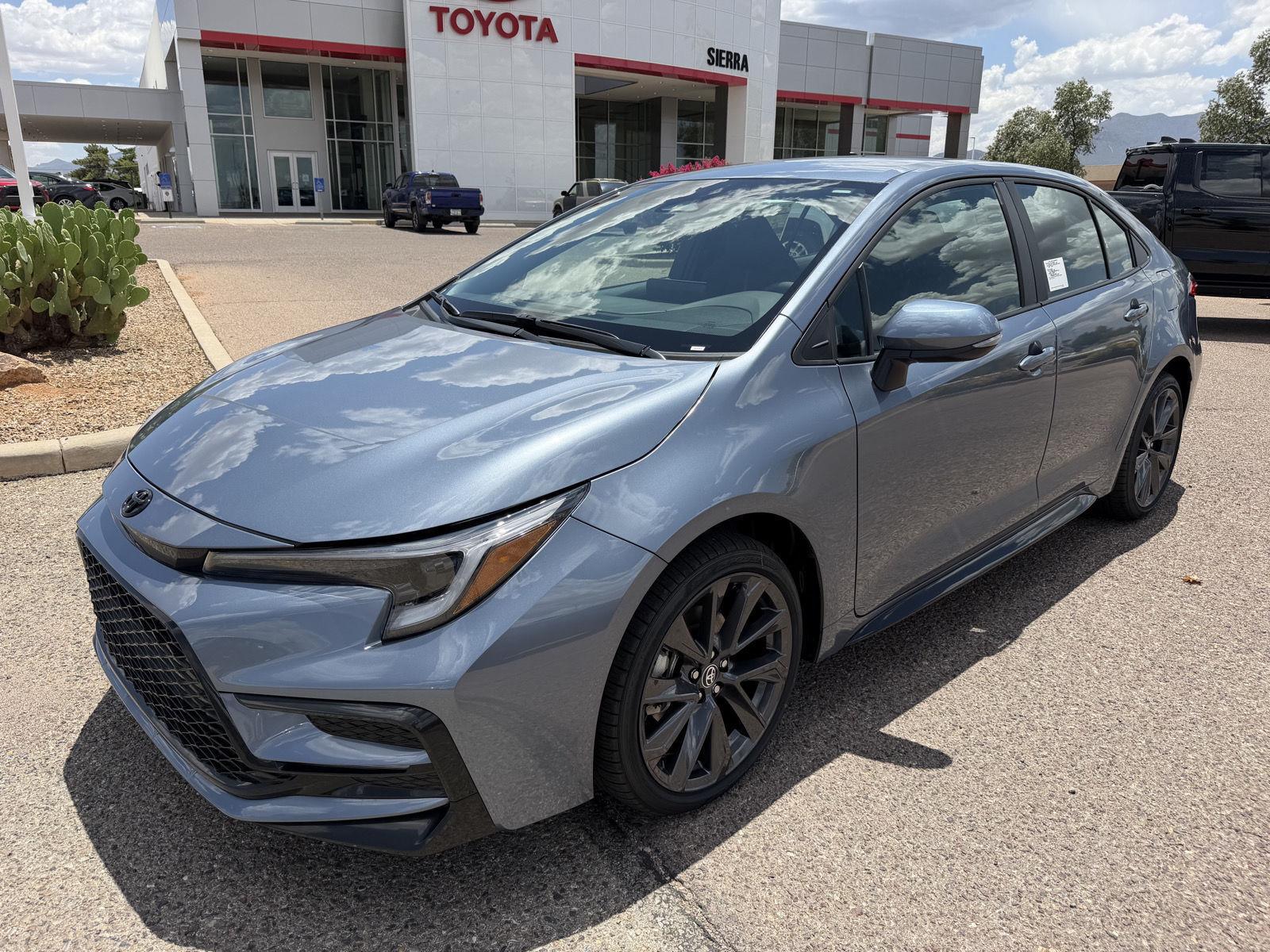 Celestite 2026 Toyota Corolla Sedan Front-Wheel Drive Continuously Variable Transmission