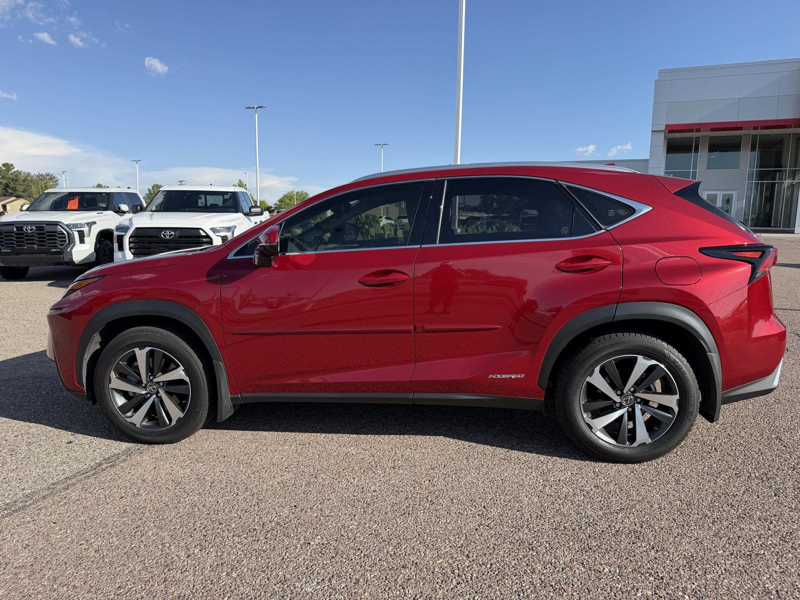 Used 2021 Matador Red Mica Lexus NX 300h image 2