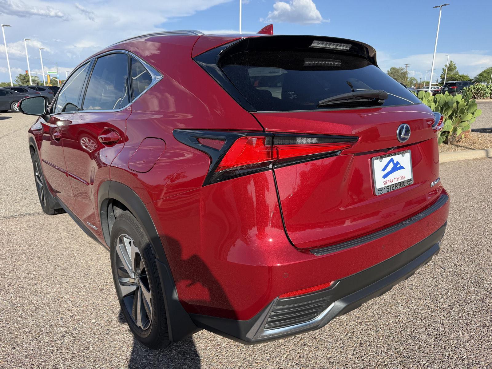 Used 2021 Matador Red Mica Lexus NX 300h image 3