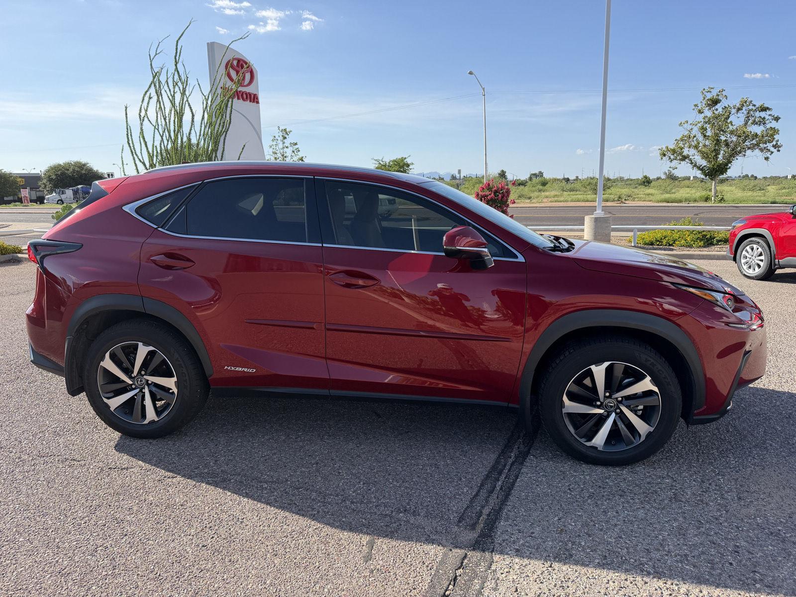 Used 2021 Matador Red Mica Lexus NX 300h image 6