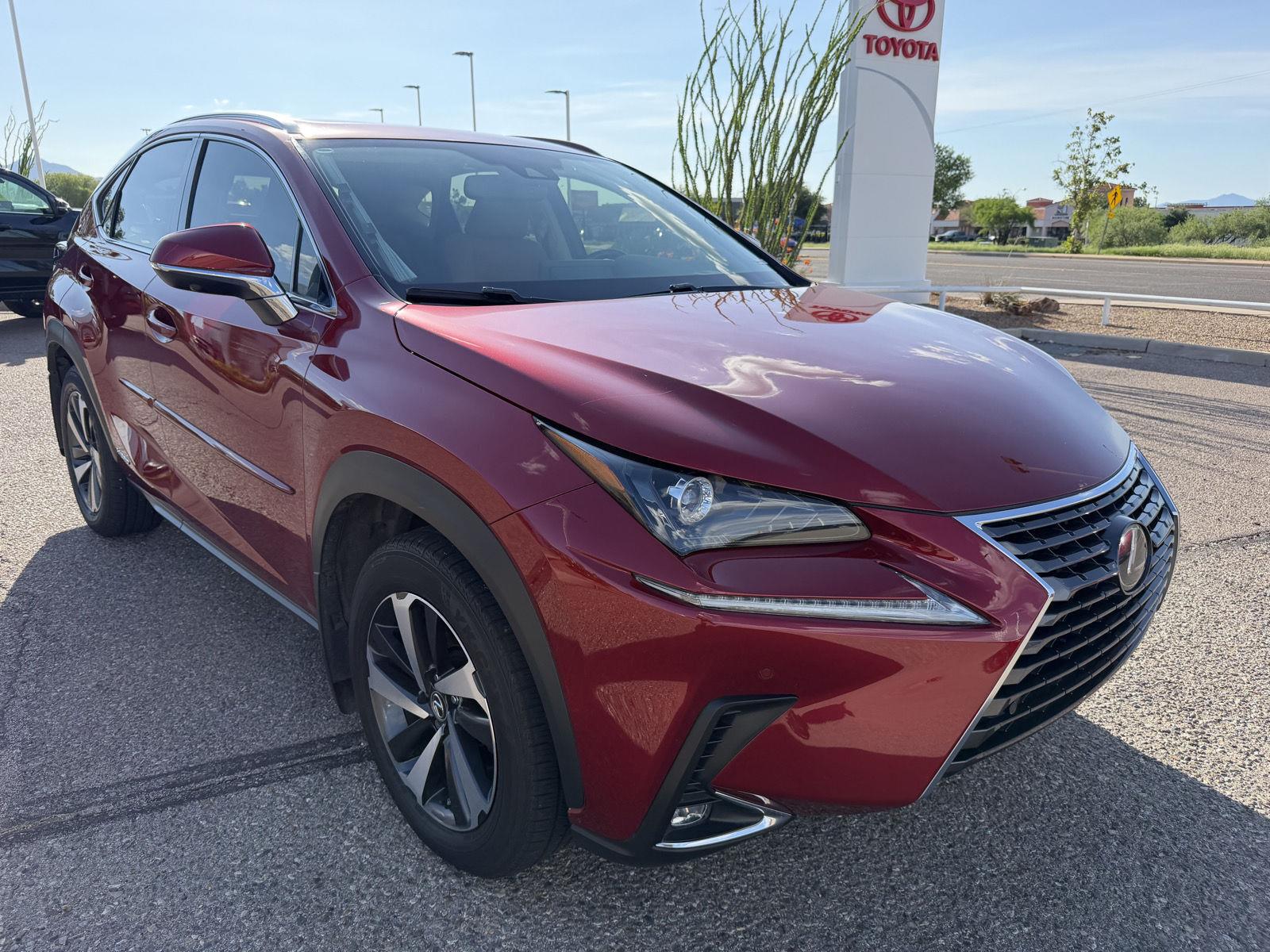 Used 2021 Matador Red Mica Lexus NX 300h image 7