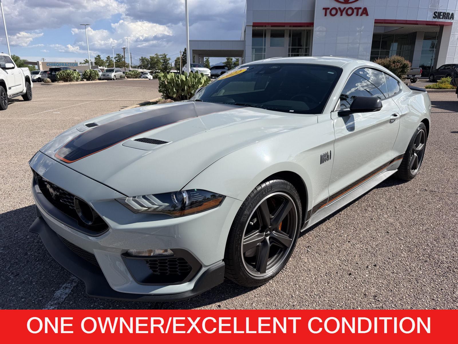 Fighter Jet Gray 2022 Ford Mustang Coupe Rear-Wheel Drive 6-Speed Manual