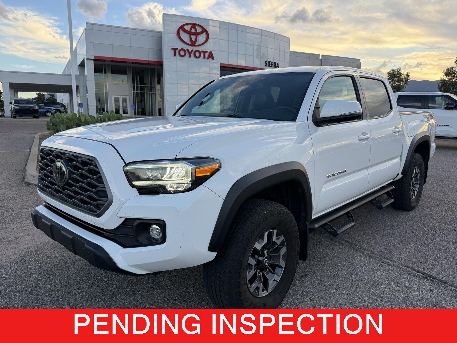Ice Cap 2023 Toyota Tacoma Pickup Truck Four-Wheel Drive Automatic